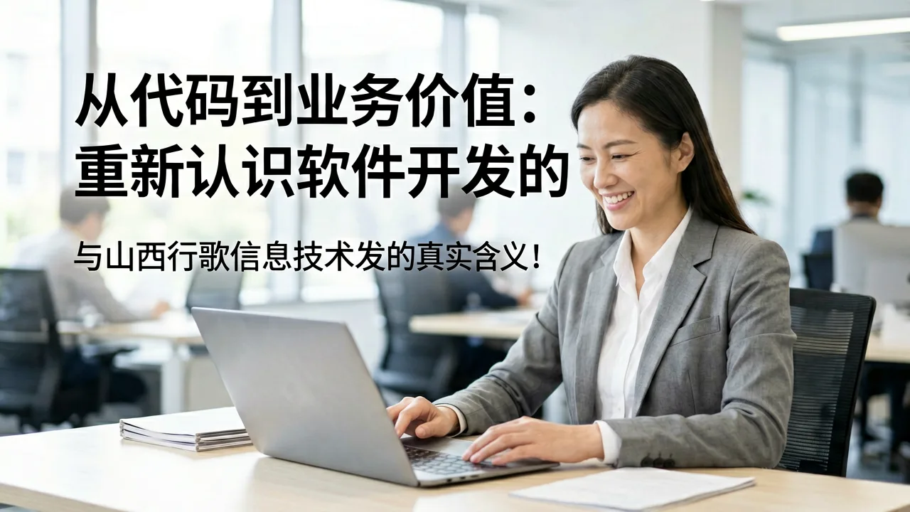从代码到业务价值:重新认识软件开发的真实含义